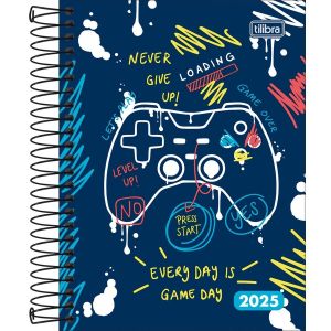 Agenda 2025 D+ Masculina Espiral M4 Tilibra