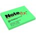 Bloco Adesivo Notefix Verde 76mmx102mm - 100fls