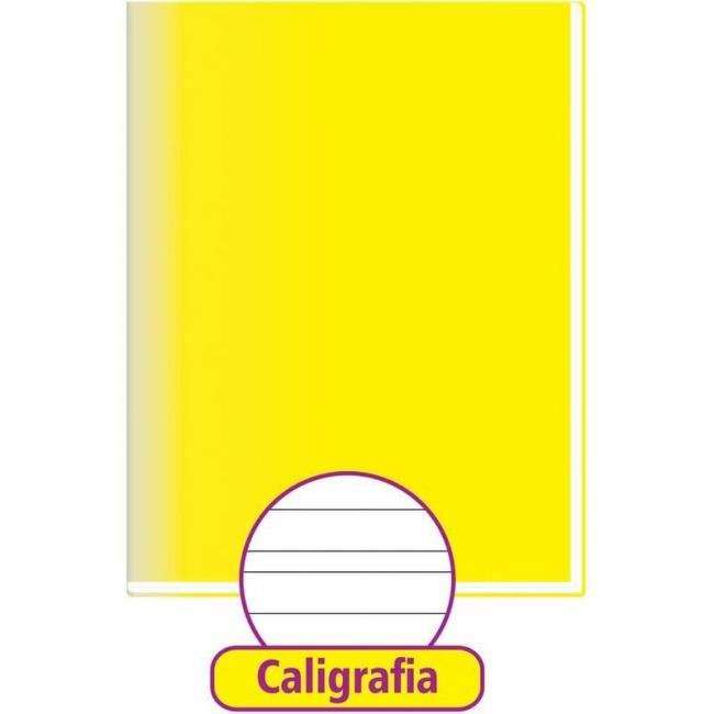 Caderno Caligrafia 48fls CD Brochura 275x200mm Amarelo Tamoio