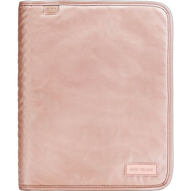 Caderno Argolado Universitário West Village Rose Gold - Tilibra