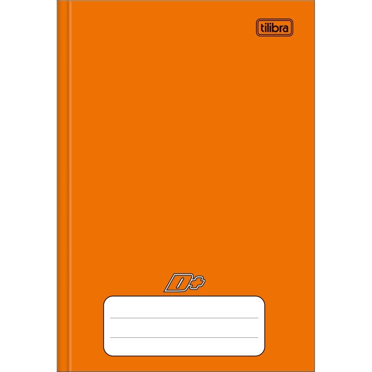 Caderno Brochura Capa Dura 1/4 D+ Laranja 96f Tilibra