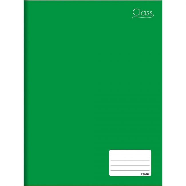 Caderno Brochurão Azul Class