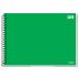 Caderno Cartografia e Desenho Lift 80fls Verde Credeal