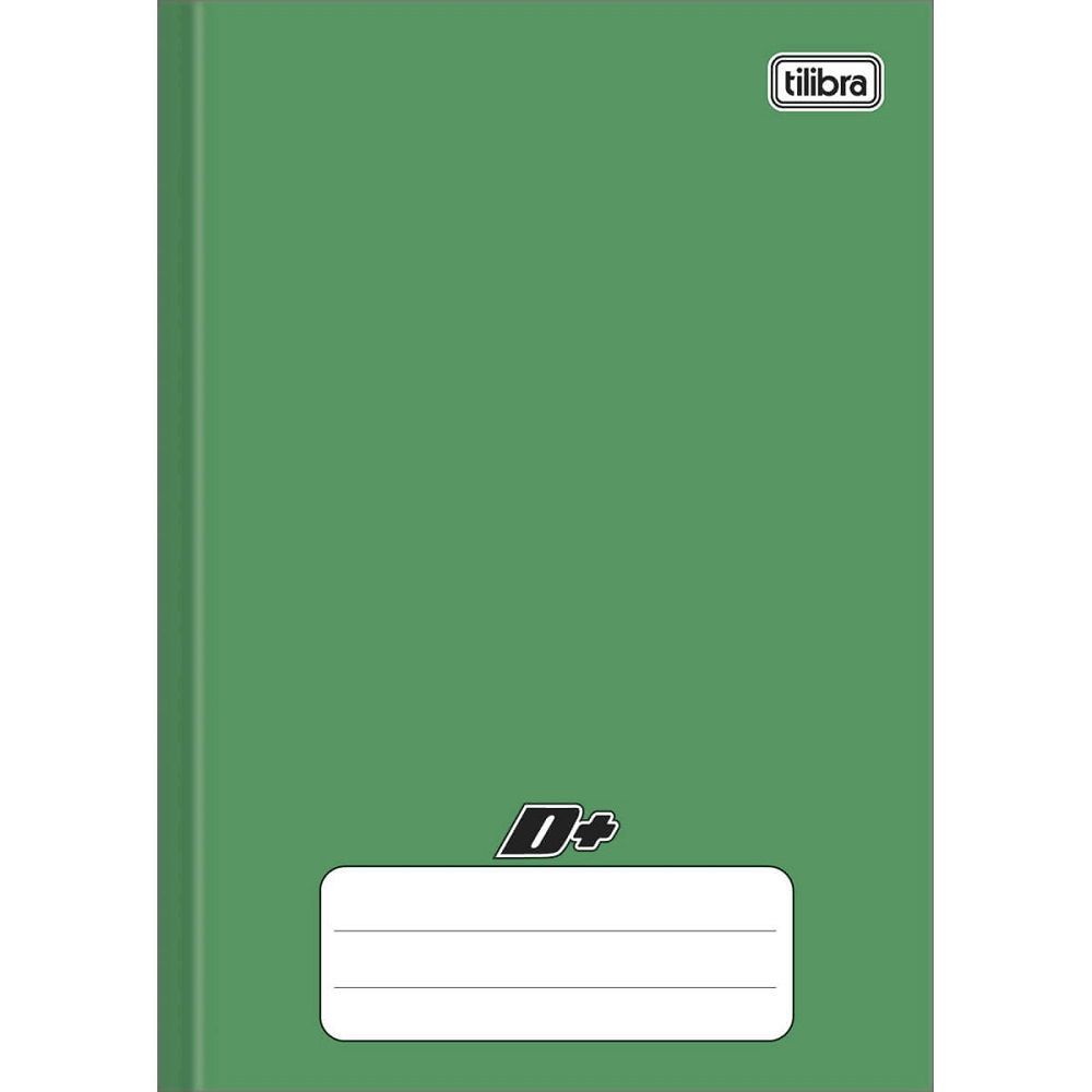 Caderno Capa Dura Brochura Univ. D+ Verde 48f Tilibra