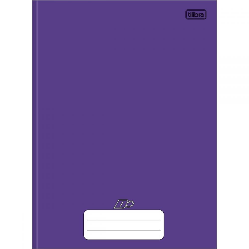 Caderno Brochura Capa Dura Univ D Roxo 96f Tilibra Na Papelaria Moderna 7061