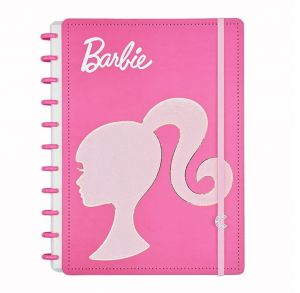 Caderno Inteligente Universitario 10m Barbie Pink 