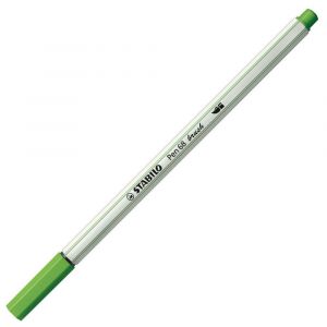 Caneta Brush Pen Stabilo 568/33 Verde Claro