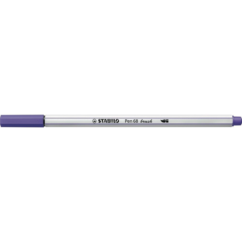 Caneta Brush Pen Stabilo 568/55 Violeta