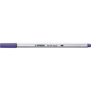 Caneta Brush Pen Stabilo 568/55 Violeta