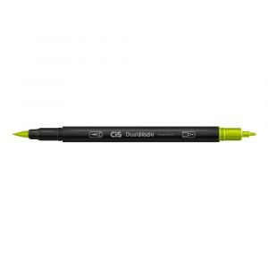 Marcador Cis Dual Brush Aquarelável 47 Verde Neon