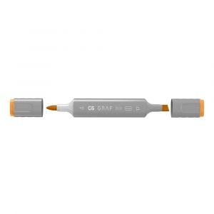 Marcador Cis Graf Duo Brush 23 Orange