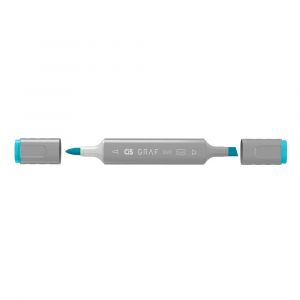 Marcador Cis Graf Duo Brush 66 Baby Blue