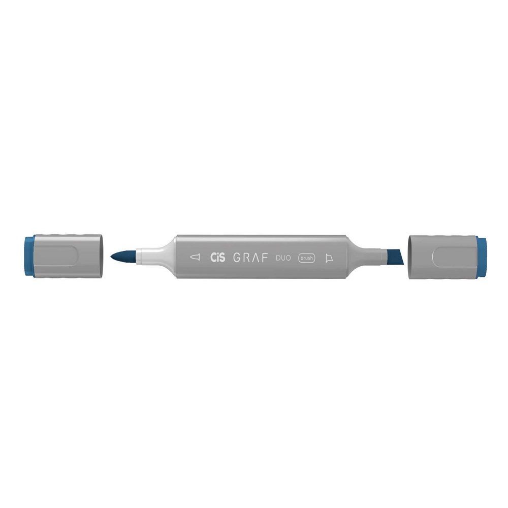 Marcador Cis Graf Duo Brush 69 Pressian Blue