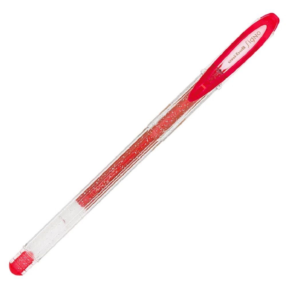 Caneta Gel Signo UM-120 Sparkling Vermelho