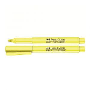 Caneta Marca Texto Grifpen Amarelo Pastel Faber Castell