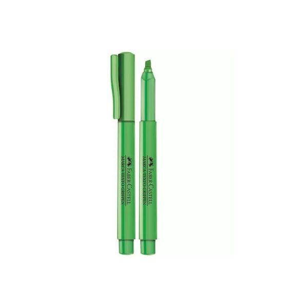 Caneta Marca Texto Grifpen Verde Folha Faber Castell