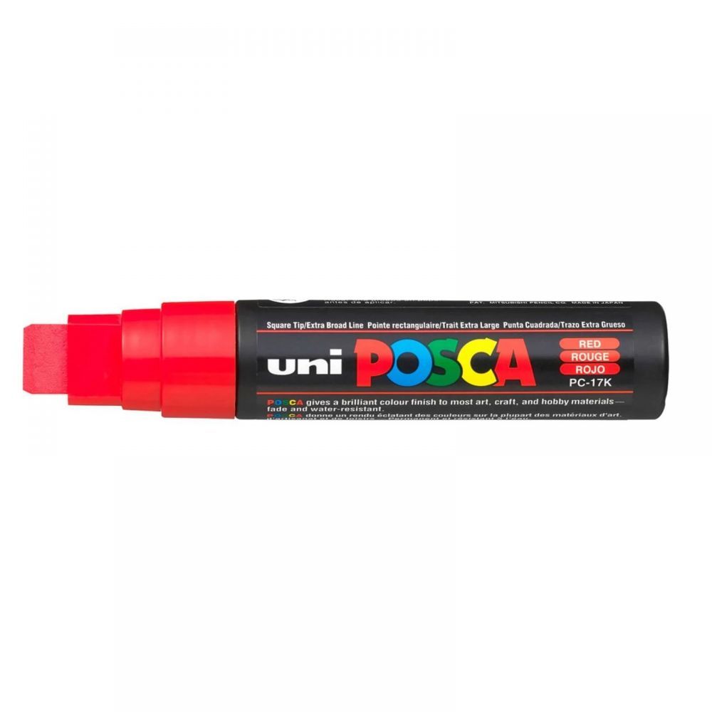 Caneta Uni-Ball Posca PC-17k - Vermelho