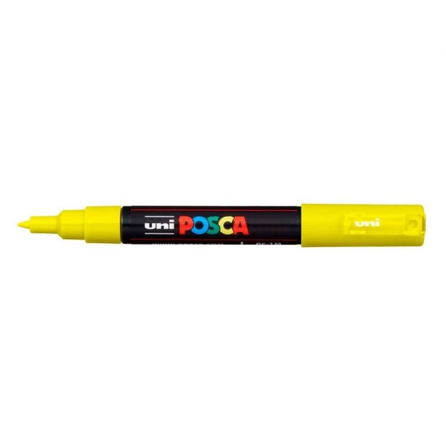 Caneta Uni-Ball Posca PC-1M - Amarelo