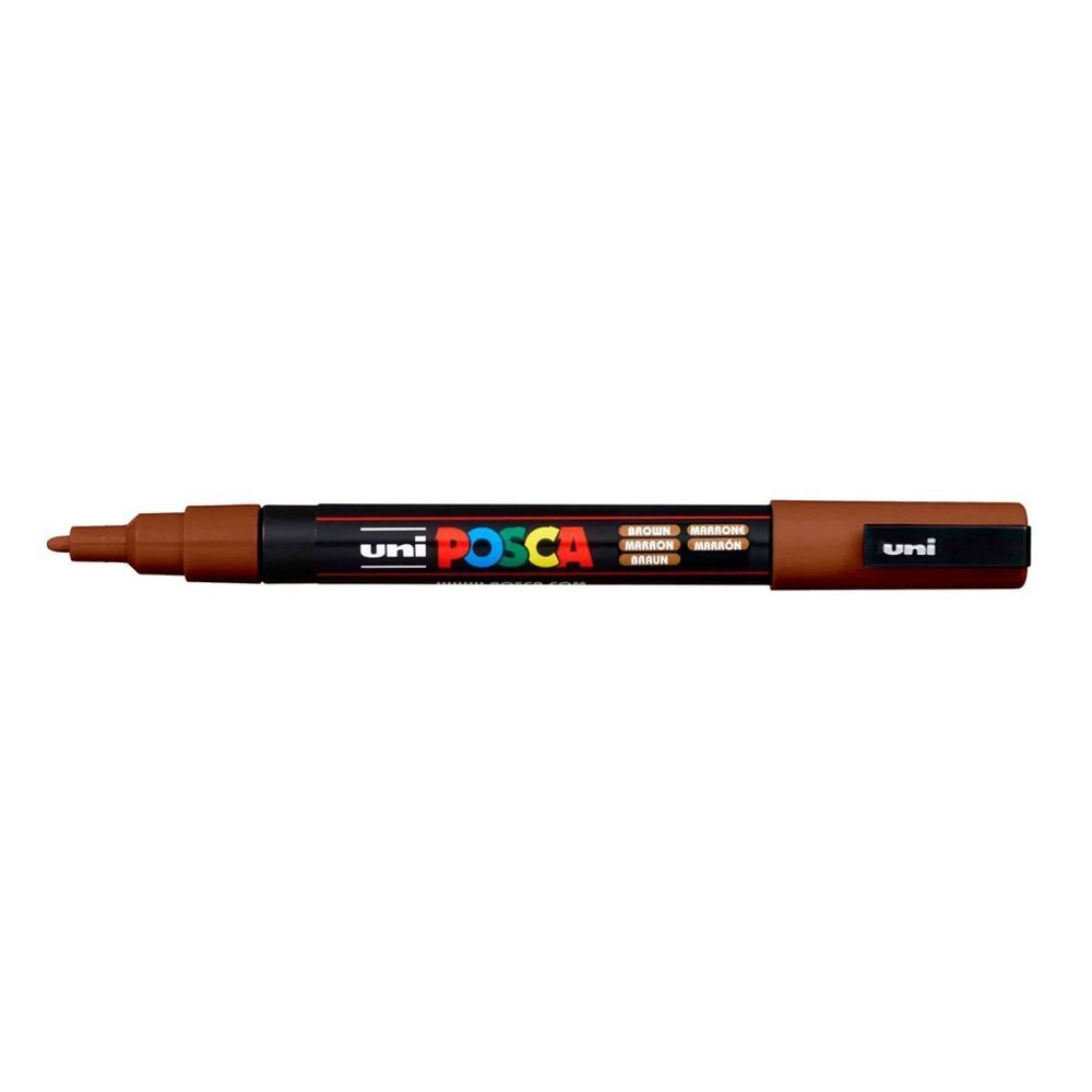 Caneta Uni-Ball Posca PC-3M - Marrom