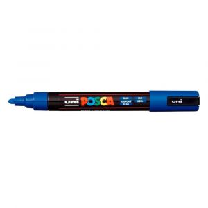 Caneta Uni-Ball Posca PC-5M - Azul Escuro