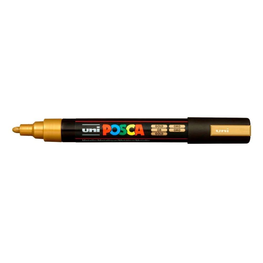 Caneta Uni-Ball Posca PC-5M - Ouro 