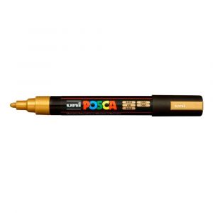 Caneta Uni-Ball Posca PC-5M - Ouro 