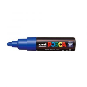 Caneta Uni-Ball Posca PC-7M - Azul Escuro 