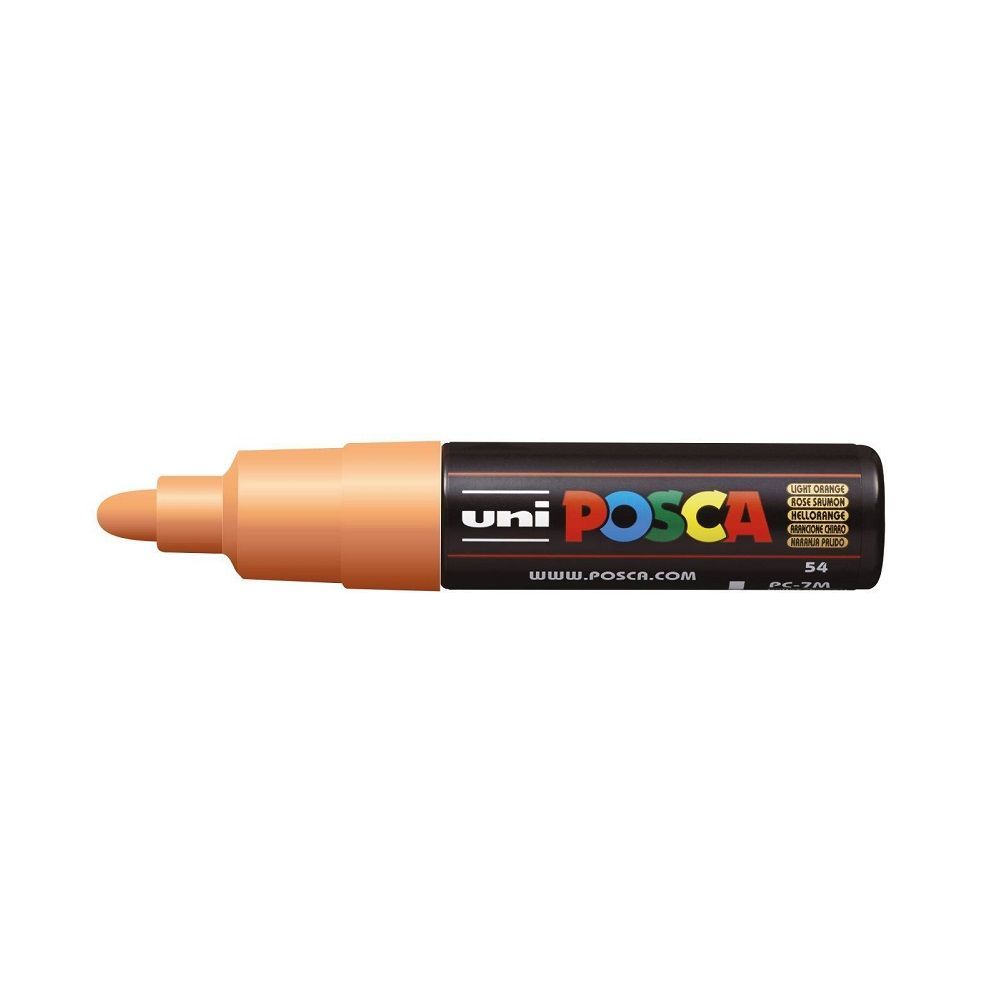 Caneta Uni-Ball Posca PC-7M - Laranja Claro