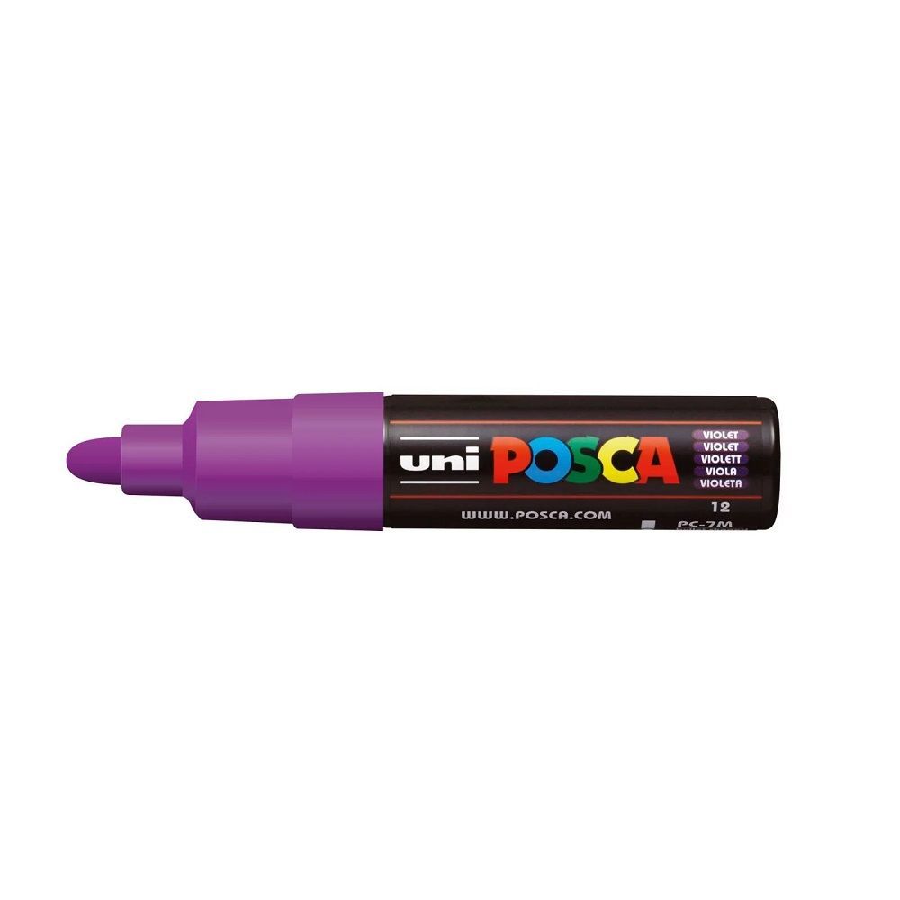 Caneta Uni-Ball Posca PC-7M - Violeta