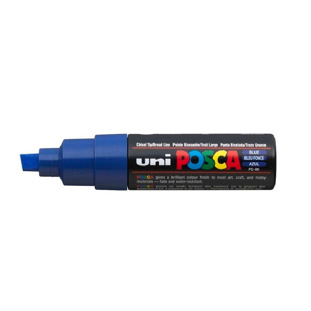 Caneta Uni-Ball Posca PC-8K - Azul Escuro