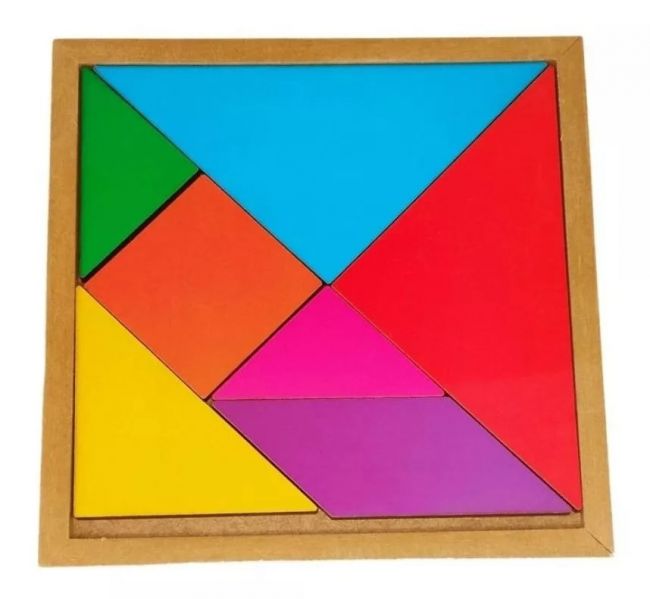 Brinquedo Tangram em Eva Individual