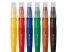 Giz de Cera Jumbo Retratil Supermacio 06 Cores Faber-Castell