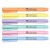 Kit com 6 Canetas Marca Texto Grifpen Tons Pastel - Faber Castell