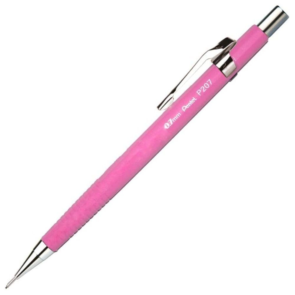 Lapiseira Pentel Sharp Collection Colors P207 0.7mm Rosa