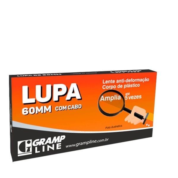 Lupa 60MM Amplia 5X Gramp Line