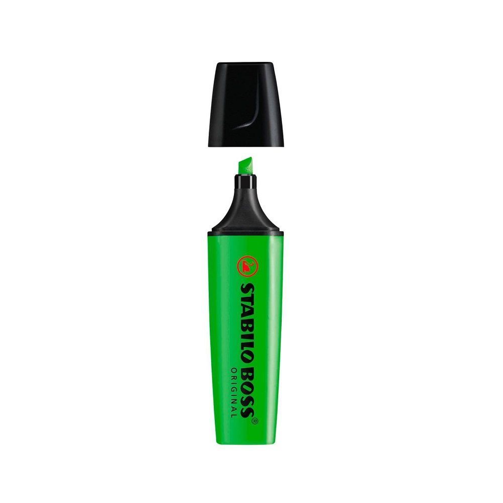 Marca Texto Stabilo Boss 70/33 - Verde Claro Fluorescente