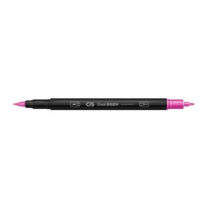 Marcador Cis Dual Brush Aquarelável 21 Magenta