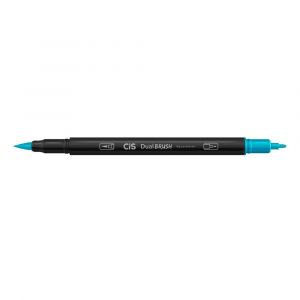 Marcador Cis Dual Brush Aquarelável 37 Azul Pastel