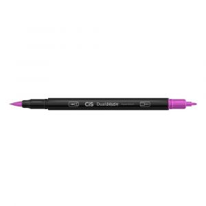 Marcador Cis Dual Brush Aquarelável 51 Roxo Neon