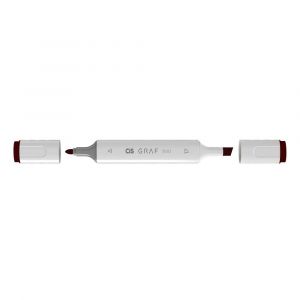 Marcador Cis Graf Duo 1 Wine Red