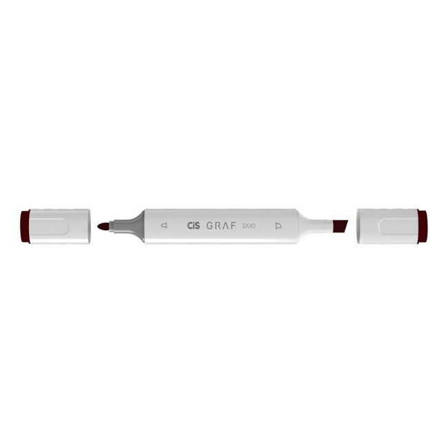 Marcador Cis Graf Duo 1 Wine Red