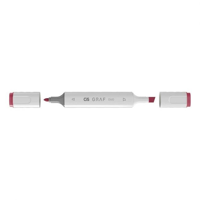 Marcador Cis Graf Duo 2 Old Red