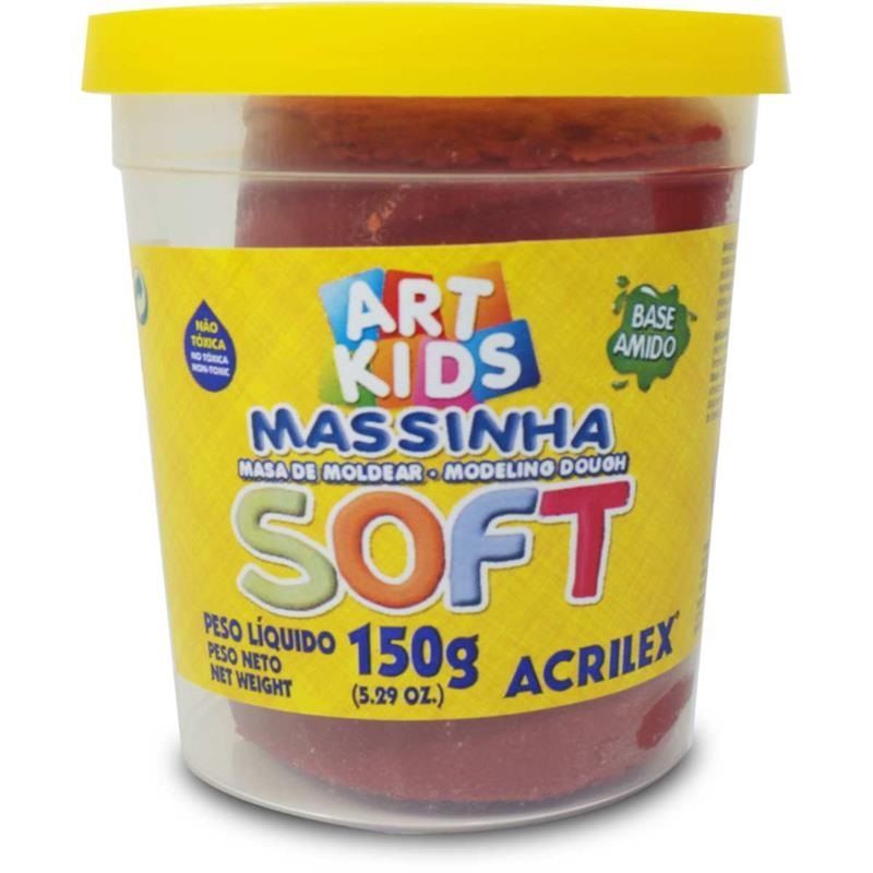 Massa de Modelar Soft Acrilex Chocolate 150g