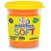 Massa de Modelar Soft Acrilex Laranja 500g