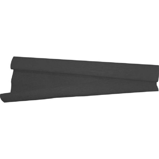 Papel Crepom 48cm x 2m - Preto