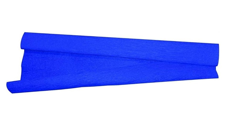 Papel Crepom 48cm x 2m - Azul Royal