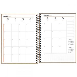 Planner 2025 Kraftwork Espiral M7 Tilibra - Capas Sortidas