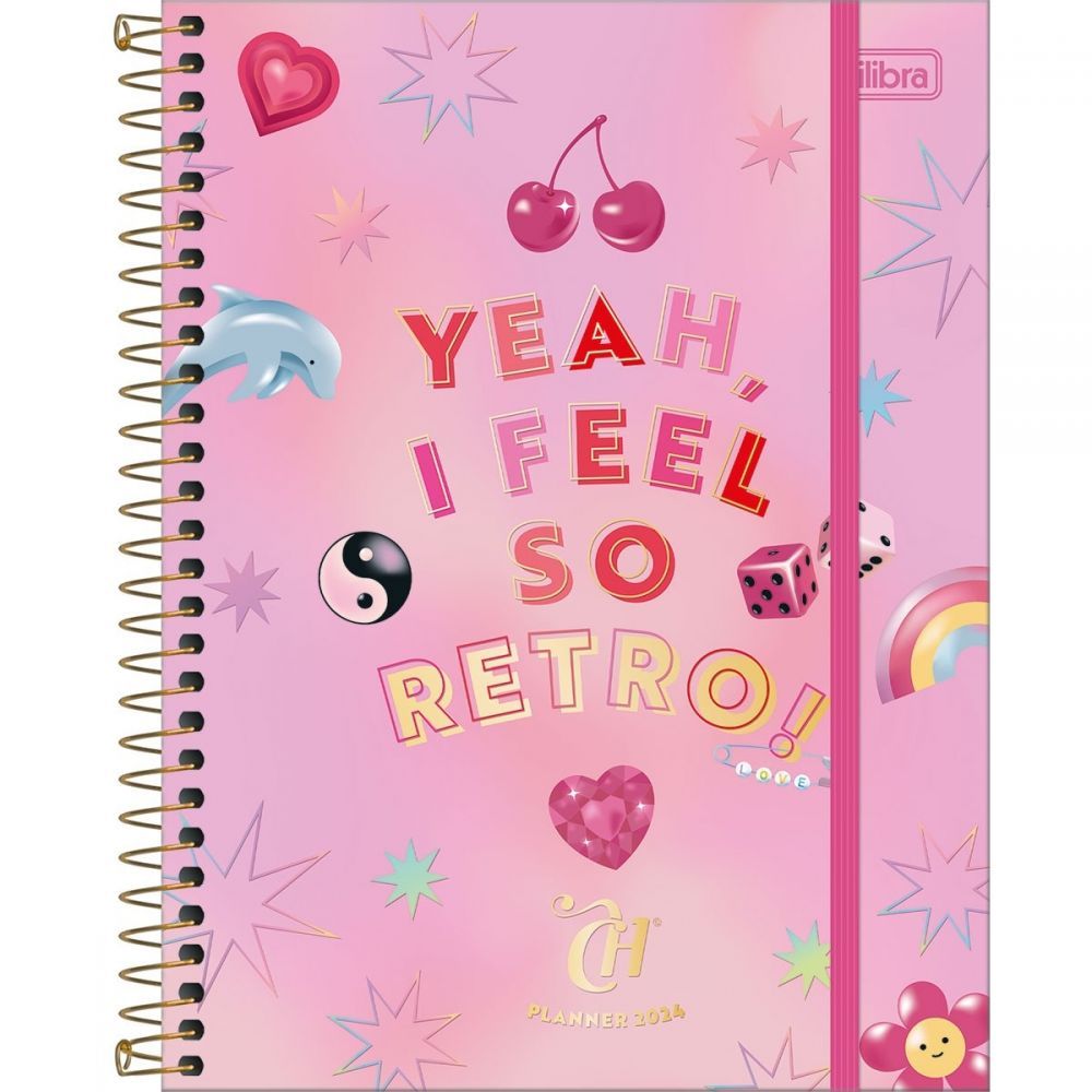 Planner 2025 Capricho Espiral M7 Tilibra 