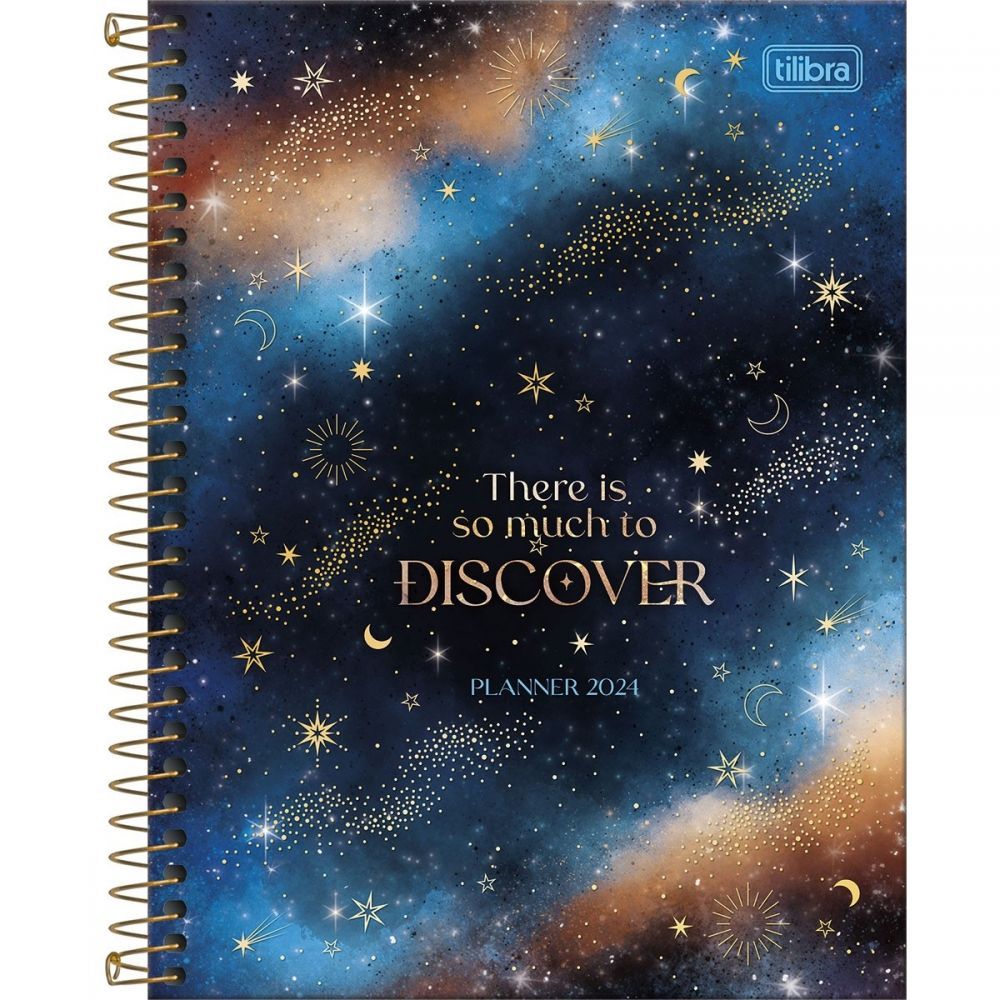 Planner 2024 Magic Espiral M7 Tilibra - Capas Sortidas na Papelaria Moderna