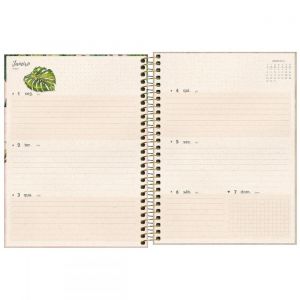 Planner 2025 Naturalis Espiral M7 Tilibra - Capas Sortidas